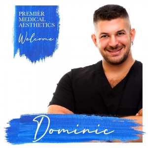 Get to know Dominic, our newest team member to Premier Medical Aesthetics.â
â
Hailing from NYC, Dominic is a Registered Physician Assistant (PA) who joins our practice with over 10 years of experience in both cosmetic and medical dermatology. He is certified and extensively trained in aesthetic dermatology, including neuromodulators (Botox/Dysport), dermal fillers (Restylane/Juvederm), laser/light therapy, microneedling, and more. He also offers treatment for acne, rosacea, keloids, rashes, hair loss, and so much more.â
â
Call (760) 642-7014 to schedule a consultation with Dominic